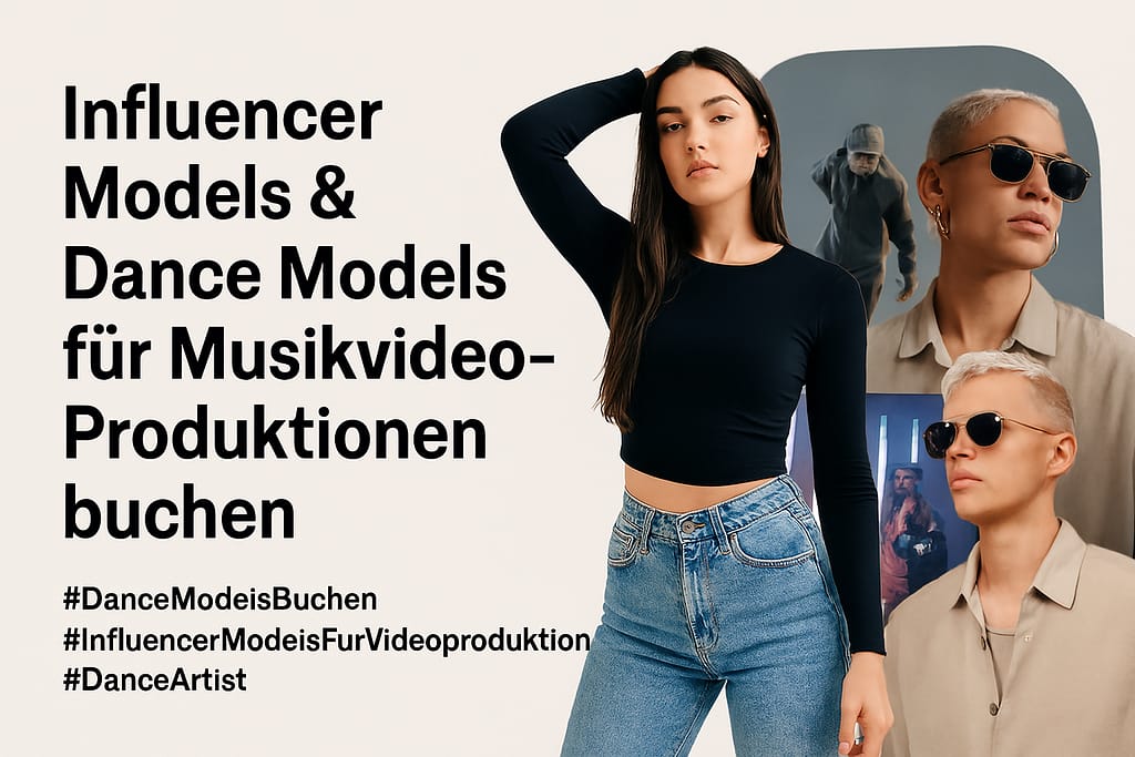 Influencer Models & Dance Models für Musikvideo-Produktionen - SF-Agency.de