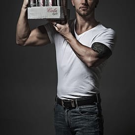 Stripshow Cola Mann bearbeitet