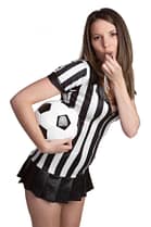 Gogo Girl im Fußball Trikot