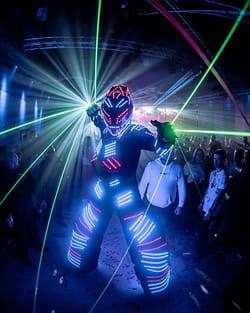 LED-Robot-Shows K-NRW