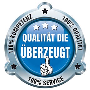 Button - Qualität die Überzeugt